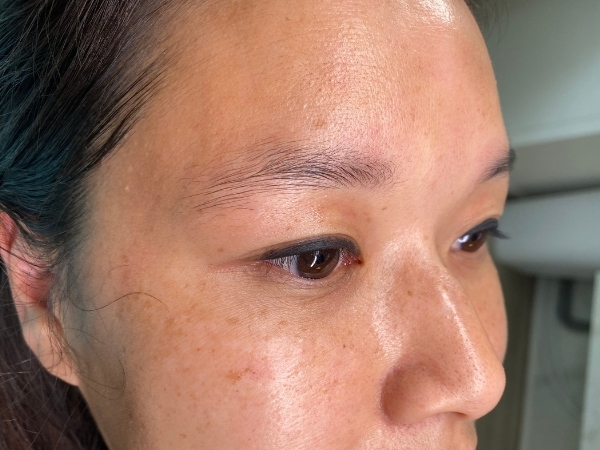Before foto Hairstroke Brows