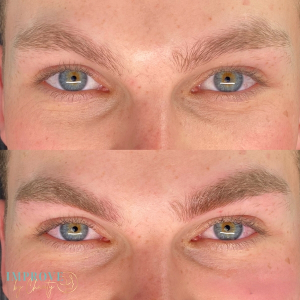 Male Brows voor een natuurlijke, subtiele en mannelijke uitstraling van de wenkbrauwen.